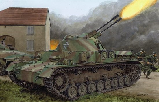 Dragon Models 6889 1/35 Flakpanzer IV (3cm) Kugelblitz Tank