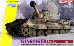 Dragon Models 6900 1/35 King Tiger sPzAbt506 Late Production Tank Ardennes 1944
