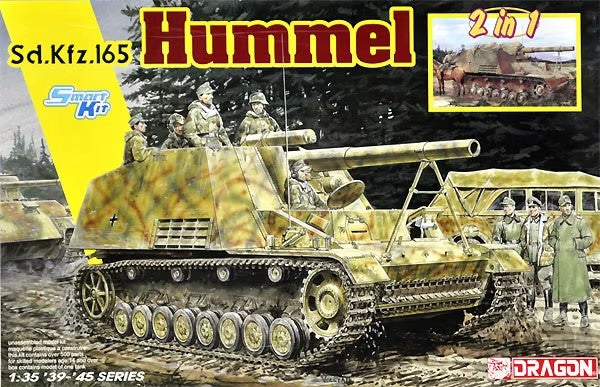 Dragon Models 6935 1/35 SdKfz 165 Hummel Early/Late Production Tank (2 in 1) (Ltd Production)