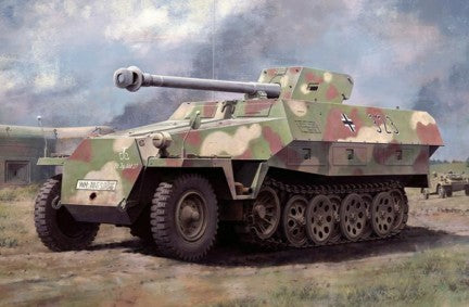 Dragon Models 6963 1/35 SdKfz 251/22 Ausf D Halftrack w/7.5cm PaK 40 Gun