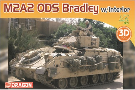 Dragon Models 7414 1/72 M2A2 ODS Bradley Tank w/Interior