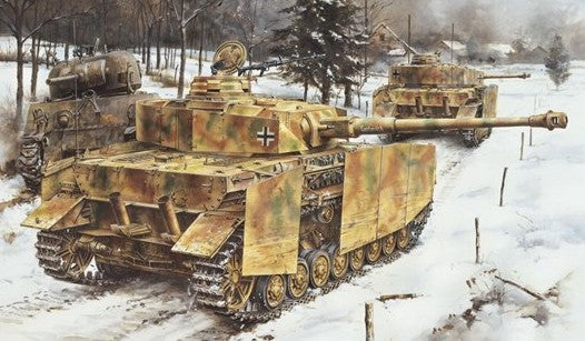 Dragon Models 7498 1/72 PzKpfw IV Ausf J Mid Production Tank