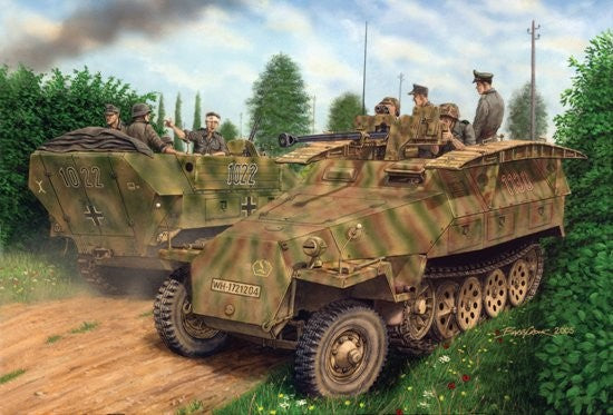 Dragon Models 7605 1/72 SdKfz 251/7 Ausf D Pionierpanzerwagen (2 in 1)