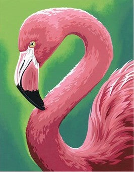 Dimensions Puzzles 91677 Flamingo Fun Paint by Number (11"x14")