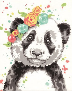 Dimensions Puzzles 91739 Panda Paint by Number (8"x10")