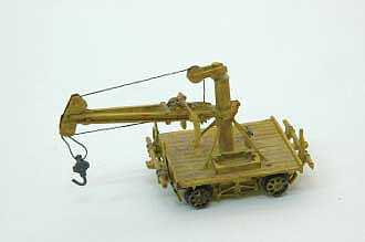 Durango Press 10 HO Scale Fairmont Derrick Crane - Kit -- Unpainted