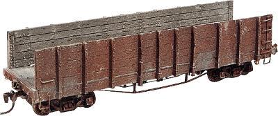 Durango Press 114 HOn3 Scale Pipe Gondola Kit -- Denver & Rio Grande Western