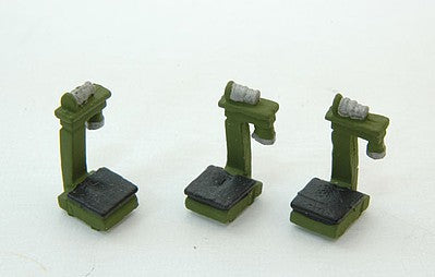 Durango Press 148 HO Scale Square-Top Scale - Kit -- Unpainted pkg(3)
