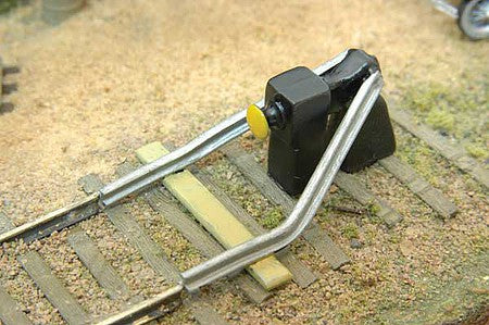 Durango Press 207 HO Scale End-of-Track Bumper -- Unpainted Metal Castings
