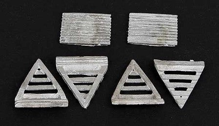Durango Press 219 HO Scale Cattle Guard -- Unpainted Metal Castings pkg(2)