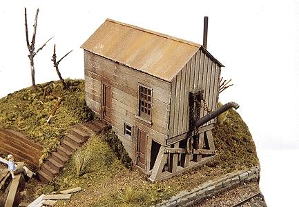 Durango Press 28 HO Scale Water Tank - Kit -- Quincy & Torch Lake