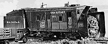 Durango Press 31 HO Scale Standard Gauge Rotary Snow Plow - Kit -- Undecorated