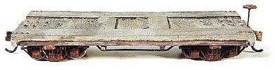 Durango Press 50 HOn3 Scale Westside Lumber Co. Flat Car Kit -- HOn3