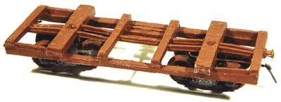 Durango Press 58 HOn3 Scale HOn3 Log Car Kit -- New Mexico Lumber Company