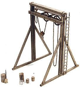 Durango Press 72 HO Scale Overhead Crane Kit -- 2-3/4 x 3" 7 x 7.7cm