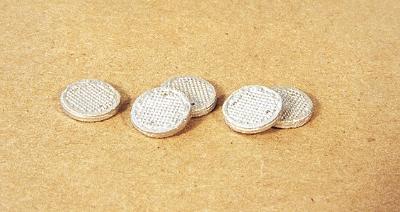 Durango Press 83 HO Scale Manhole Covers pkg(5)