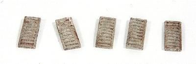 Durango Press 87 HO Scale Sewer Grates pkg(5)