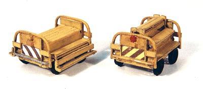 Durango Press 89 HO Scale Crew Cars pkg(2)