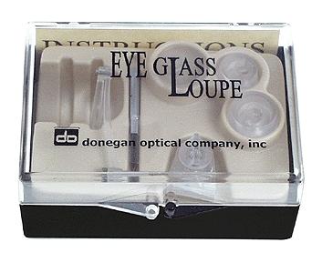 Donegan Optical 32 All Scale Ultra-Light Eyeglass Loupe - Single -- 3 Power
