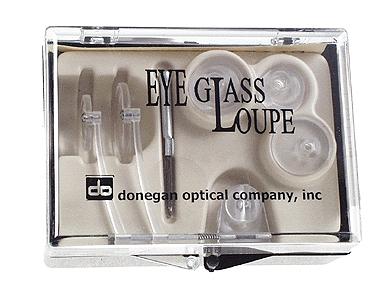 Donegan Optical 34 All Scale Ultra-Light Eyeglass Loupe - Double -- 4 Power & 10 Power - 14 Power Combined