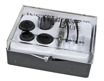 Donegan Optical 36 All Scale Ultra-Light Eyeglass Loupe - Double -- 4 Power & 7 Power - 11 Power Combined