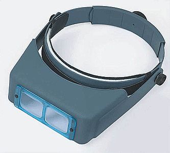 Donegan Optical 405 All Scale Optivisor -- 2-1/2x 8" Focal Length