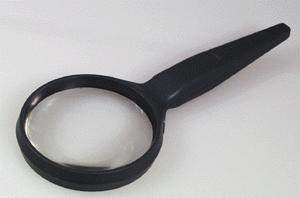 Donegan Optical 602 All Scale Classic Series Magnifiers w/Acrylic Lens & ABS handle -- 2-1/2" 6.2cm Round