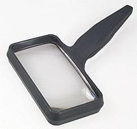Donegan Optical 624 All Scale Classic Series Magnifiers w/Acrylic Lens & ABS handle -- 2 x 4" 5 x 10cm Rectangular