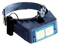 Donegan Optical 6 All Scale VisorLight w/Battery Pack and 10" Short Cord