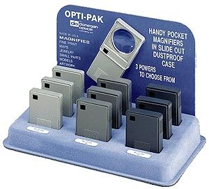 Donegan Optical 700416 All Scale Pocket Magnifiers -- 12 piece Display Assortment