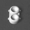 Detail Associates 1004 HO Scale Headlights - Diesels (Plastic) -- Pyle Early (Rounded) Dual Beam pkg(2)