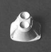 Detail Associates 1011 HO Scale Headlights - Diesels (Plastic) -- Dual Pyle Sealed Beam w/Numberboards for EMD Switchers pkg(2)