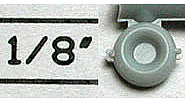 Detail Associates 1013 HO Scale Ditch Lights -- Canadian Style pkg(2)