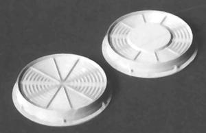 Detail Associates 2003 HO Scale Cooling Fans pkg(4) -- 48" Flat Top - Dynamic Brake