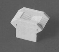 Detail Associates 2101 HO Scale Spark Arrestors -- Super Flared Switcher Type pkg(2)