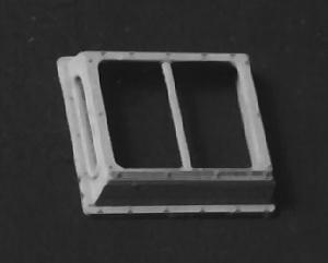 Detail Associates 2301 HO Scale All-Weather Cab Windows -- Double-Type for GP & SD Units pkg(2)