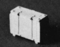 Detail Associates 2306 HO Scale Signal Boxes -- 2-Strap Late pkg(2)