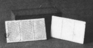 Detail Associates 2710 HO Scale Radiators - EMD Switchers pkg(2) -- NW Units