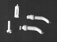 Detail Associates 3102 HO Scale Fuel Tank Fitting Set -- Includes Filler Necks, Plus Sight Gauge & Flush-Mount Gauge