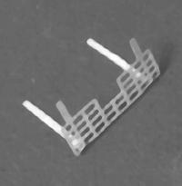 Detail Associates 6211 HO Scale Boxcar Parts -- Brake Platform pkg(2)