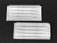 Detail Associates 6221 HO Scale Gondola Parts -- Dreadnaught Ends for GS Style pkg(2)