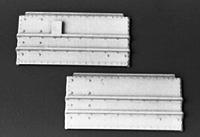 Detail Associates 6222 HO Scale Gondola Parts -- Riveted Ends for GS Style pkg(2)