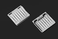 Detail Associates 6223 HO Scale Gondola Parts -- Drop Doors for GS Style pkg(8)