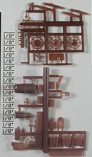 Detail Associates 6227 HO Scale Brake Gear Sets -- AB Brake Set