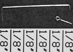 Detail Associates 6240 HO Scale Coupler Lift Bar -- Modern Freight Car 1\Pair