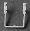 Detail Associates 6416 HO Scale Side-Mount Freight Car Stirrups -- Straight, 9 x 12" pkg(8)