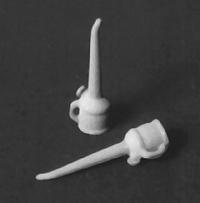 Detail Associates 7104 HO Scale Miniature Tools -- Oil Cans pkg(2)