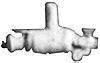 Detail Associates 8401 N Scale Brake Cylinders -- Freight Car - K Type pkg(2)