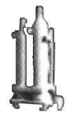 Detail Associates 8415 N Scale Miniature Tools -- Welding Cart w/2 Tanks