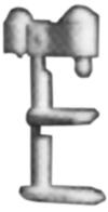 Detail Associates 8416 N Scale Miniature Tools -- Drill/Press Stand